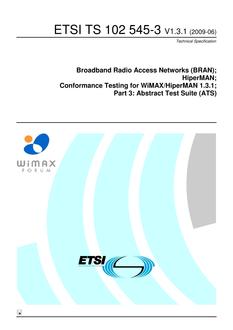 ETSI TS 102 545-3