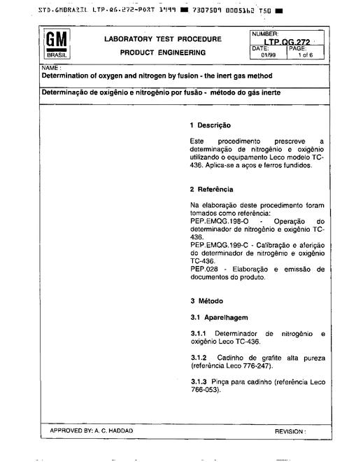 GMSA LTP.QG.272