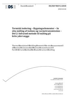 DANSK DS/ISO 9869-2