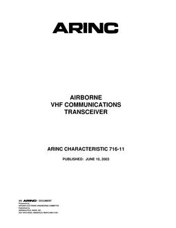 ARINC 716-11
