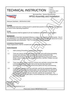 NR TI 081 ISSUE 1