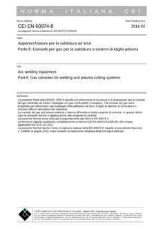 CEI EN 60974-8
