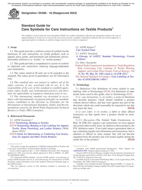 ASTM D5489-18(2023)