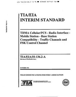 TIA TIA/EIA/IS-136.2-A