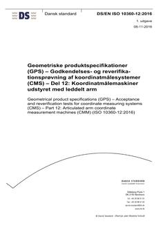DANSK DS/EN ISO 10360-12
