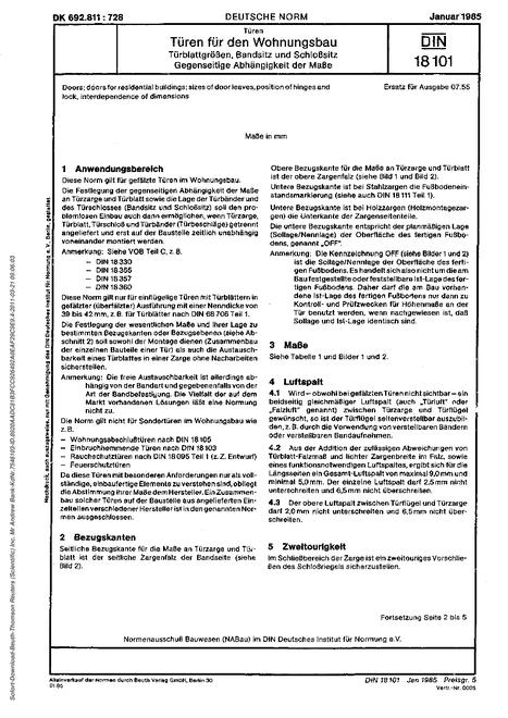 DIN 18101