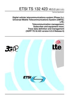 ETSI TS 132 423