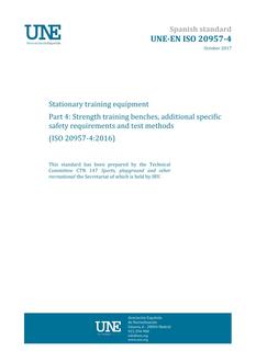 AENOR UNE-EN ISO 20957-4
