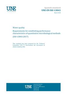 AENOR UNE-EN ISO 13843