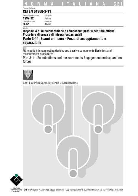 CEI EN 61300-3-11