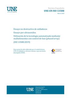 AENOR UNE-EN ISO 13588