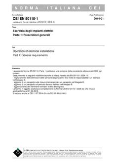 CEI EN 50110-1