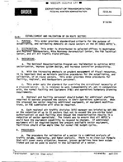 FAA FO 7210.46