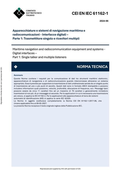 CEI EN IEC 61162-1