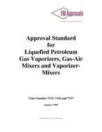 FM Approvals 7151, 7156 and 7157