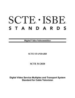 SCTE 54 2020