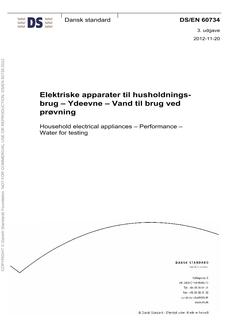 DANSK DS/EN 60734