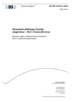 DANSK DS/ISO 23456-1