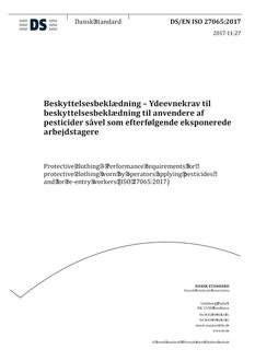 DANSK DS/EN ISO 27065
