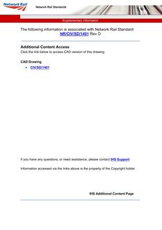 NR NR/CIV/SD/1401 ISSUE D
