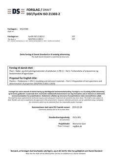 DANSK DSF/FPREN ISO 21302-2
