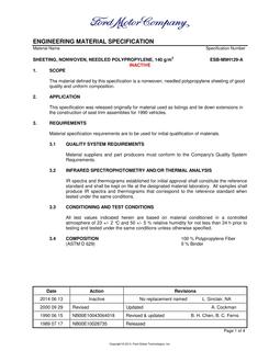 FORD ESB-M9H129-A