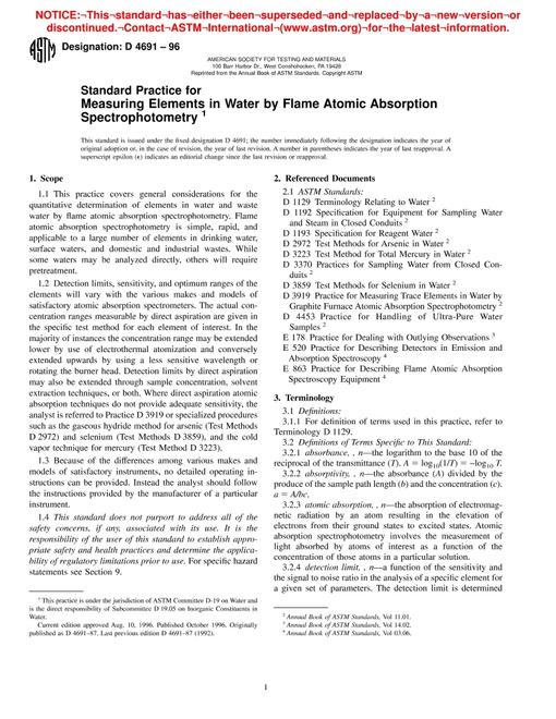 ASTM D4691-96