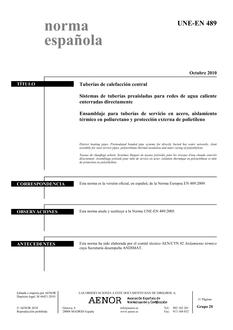 AENOR UNE-EN 489