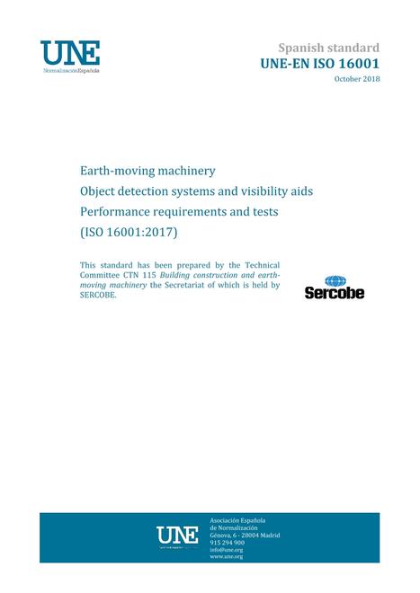 AENOR UNE-EN ISO 16001