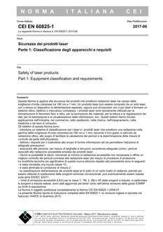 CEI EN 60825-1