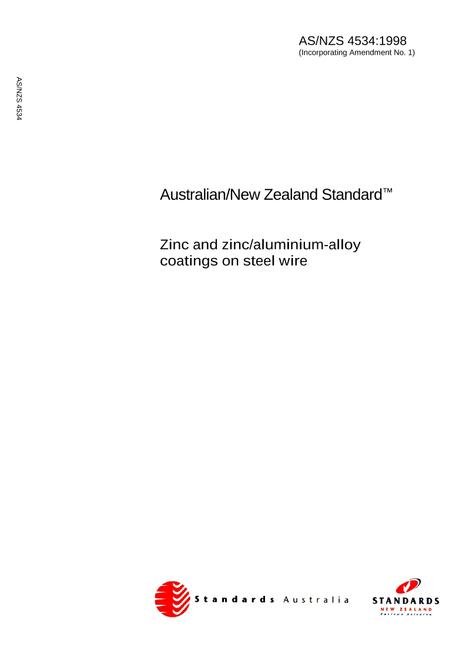 AS/NZS 4534:1998