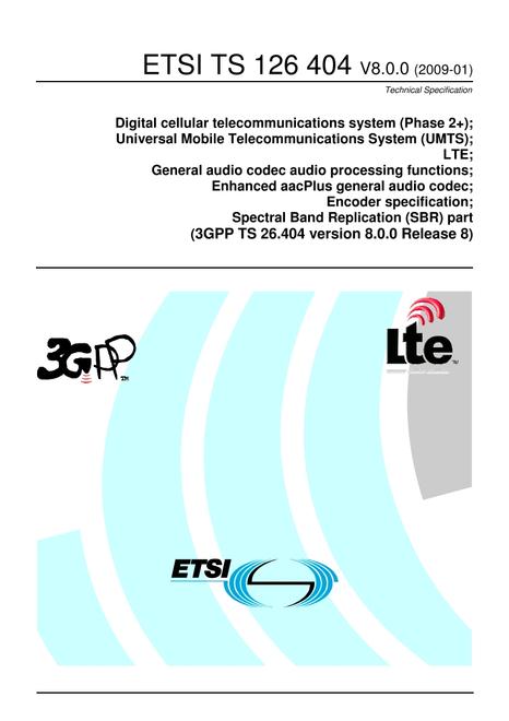 ETSI TS 126 404