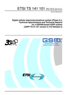 ETSI TS 141 101