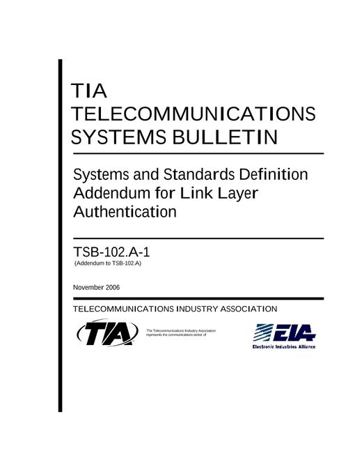 TIA TSB-102.A-1