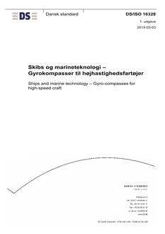 DANSK DS/ISO 16328