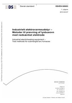 DANSK DS/EN 60683
