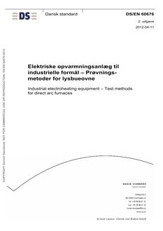 DANSK DS/EN 60676