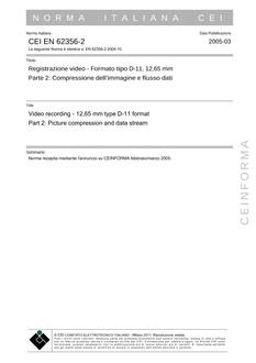 CEI EN 62356-2