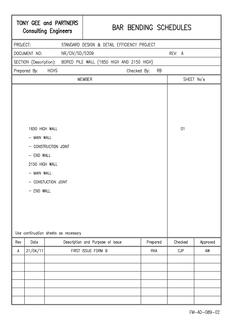 NR NR/CIV/SD/S209 ISSUE A