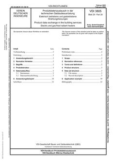 VDI VDI 3805 BLATT 28