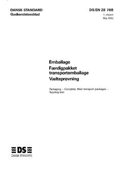 DANSK DS/EN 28768