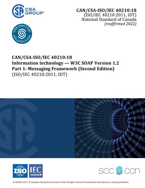 CAN/CSA-ISO/IEC 40210:18 (R2022)