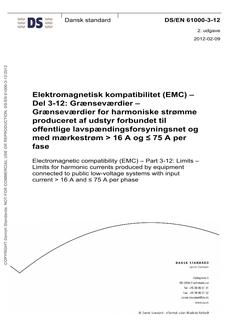 DANSK DS/EN 61000-3-12
