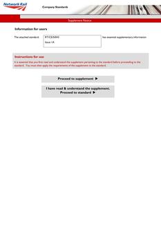 NR RT/CE/S/043 ISSUE 1A