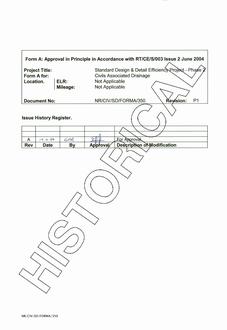 NR NR/CIV/SD/FORMA/350 ISSUE P1