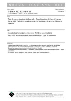 CEI EN IEC 61158-5-26