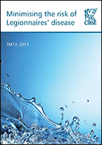 CIBSE -- Minimizing the Risk of Legionnaires' Disease, TM13