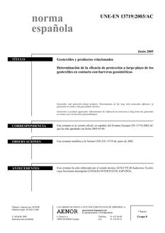 AENOR UNE-EN 13719