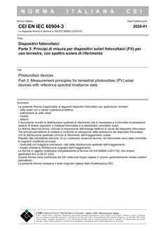 CEI EN IEC 60904-3