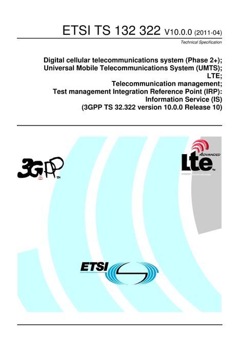 ETSI TS 132 322